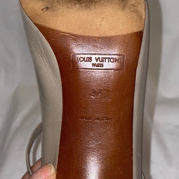 Louis Vuitton Paris Rare Leather Cone Heel Shoe - Picture 15 of 16